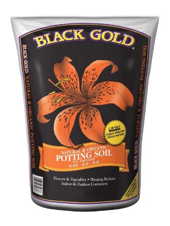Black Gold 1302040 8-Quart All Organic Potting Soil