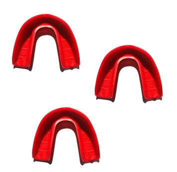 3 Pack! Youth Form Fit Mouthguard without Strap - Available in 8 Colors!