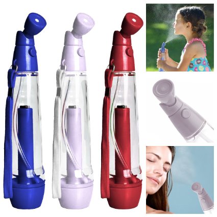 3 Violife Personal Misters Cool Handheld Water Sprayer With Pump Portable 2.5oz