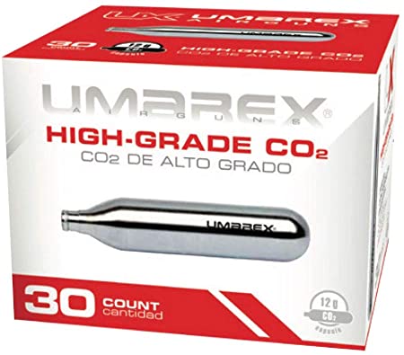 Umarex High-Grade CO2 Cartridges for Pellet Guns, BB Guns and Airsoft Guns