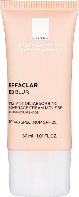 La Roche-Posay Effaclar BB Blur - Instant Oil-Absorbing Coverage Cream Mousse 30ml Light/Medium