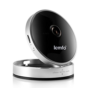 LEMFO Intelligent Network Home Security IP Camera Surveillance Video Recorders Wireless/Wired Plug/Play Pan/Tilt 720P HD Night Vision Two-Way Audio