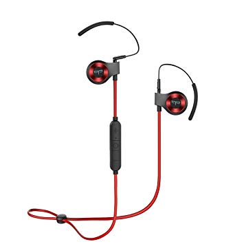 Origem HS-3 Bluetooth Earphones, Wireless Sports Earbuds with DSP Audio Algorithm, True Voice Recognition, Rotatable Ear Hook, Graphene Driver, Fast Charging, Bluetooth 5.0 and Built-in Smart Mic