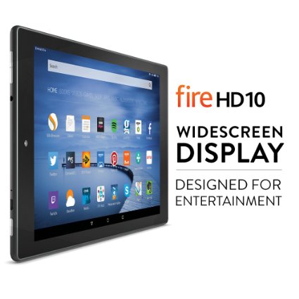 Fire HD 10 101 HD Display Wi-Fi 16 GB Black - Includes Special Offers