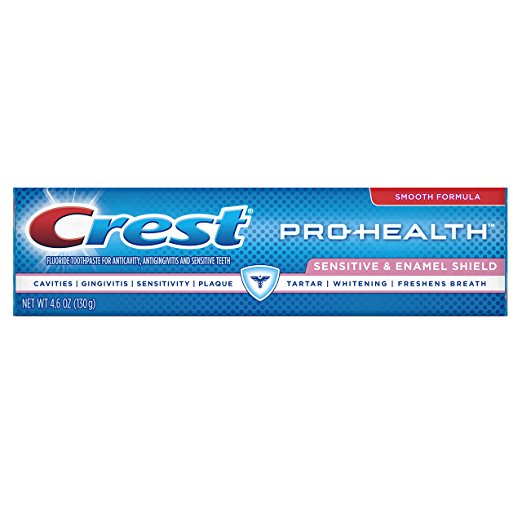 Crest Pro-Health Sensitive and Enamel Shield Toothpaste, 4.6 Ounce