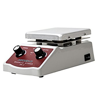 Fristaden Lab SH-2 Laboratory Magnetic Stirrer Hot Plate Mixer, 2,000mL, 100~1600RPM, 180W Heating Power 350°C Max Independently Controls Temperature and Speed 1 Year Warranty