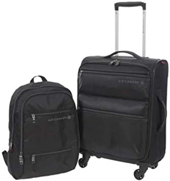 Air Canada Starlight Backpack and Luggage Set 2-Piece [Black]