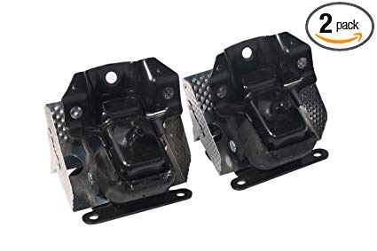 Engine Motor Mount Set of 2 with Heat Shield - Fits 2007-2014 Cadillac Escalade, Chevy Silverado, Suburban, Tahoe, GMC Sierra, Yukon - Replaces 15854941, A5365, 5365, MK5365 - Left and Right Mounts
