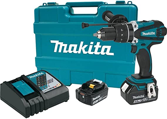 Makita XPH03MB 18V LXT® Lithium-Ion Cordless 1/2" Hammer Driver-Drill Kit (4.0Ah)