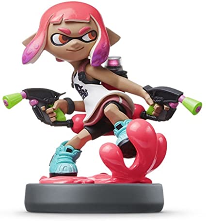 Nintendo amiibo - Inkling Girl (Neon Pink) (Splatoon series) Japan Import (Original Version)