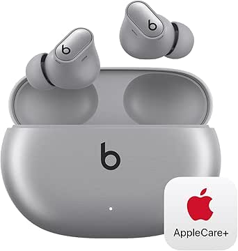 Beats Studio Buds   - Silver with AppleCare  (2 Years)