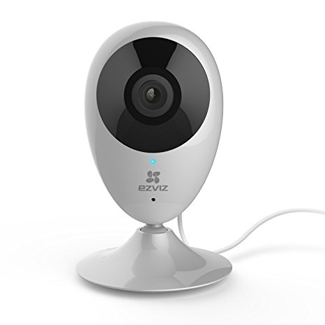 EZVIZ IP Camera CCTV - Mini O 720P HD Wireless Smart Home Security Surveillance Cam, Motion Detection Two-Way Audio and Night Vision – Works with Alexa IFTTT