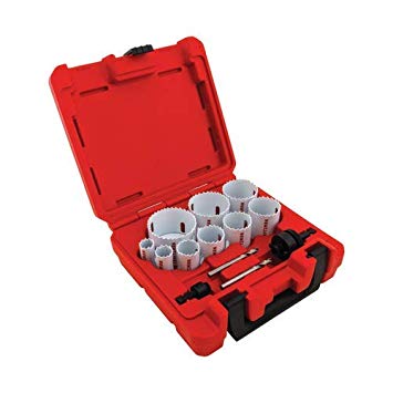 CRAFTSMAN Hole Saw Kit, Bi-Metal Set with Case, 13-Piece (CMAH1SET13)