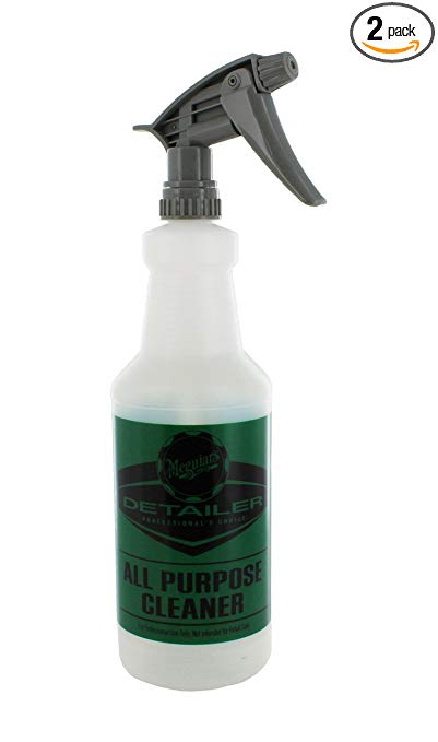 Meguiar's D20101 All Purpose Cleaner Bottle - 32 oz. Capacity W/ Meguiar's D110542 Chemical Resistant Sprayer