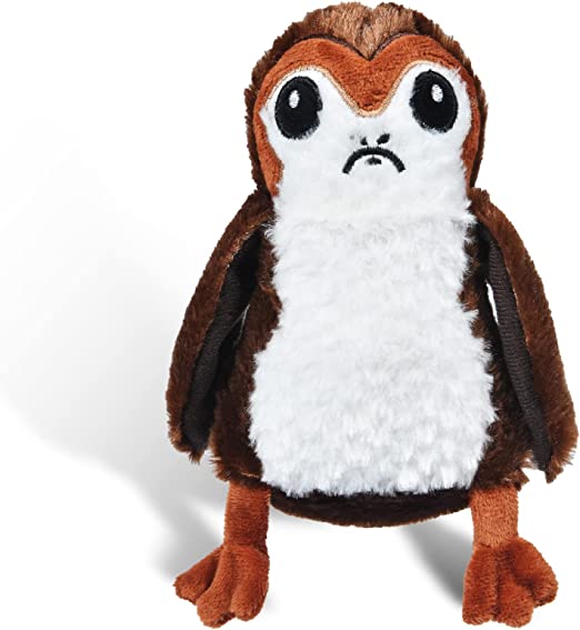 STAR WARS PORG Plush Figure Dog Toy, 6" | Small Dog Toy Dog Toy Plush Dog Toy Squeaky Dog Toy for Small Dogs | PORG Plush Dog Toy PORG Stuffed Animal from