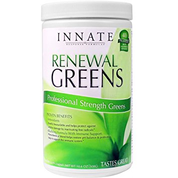 Innate Response - Renewal Greens, Daily Greens Blended with a Broad Spectrum of Fruits and Vegetables, 300 Grams