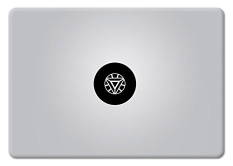 Iron Man Arc Reactor Superhero Apple macbook decal Laptop Mac Air Pro Retina sticker