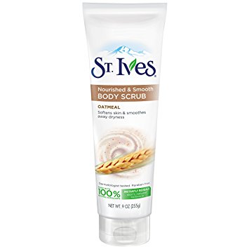 St. Ives Nourished & Smooth Body Scrub, Oatmeal 9 oz