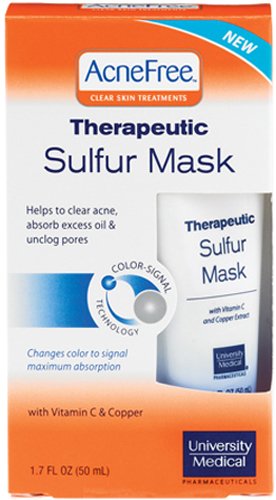 Acnefree Therapeutic Sulfur Mask 17 Ounce