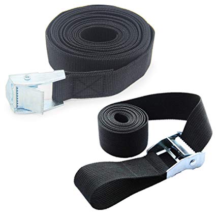 2x Lashing Straps for Roof-top Tie Down Mounted Cargo (10'x1')