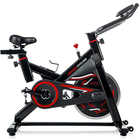Merax Deluxe Indoor Cycling Bike Cycle Trainer Exercise Bicycle
