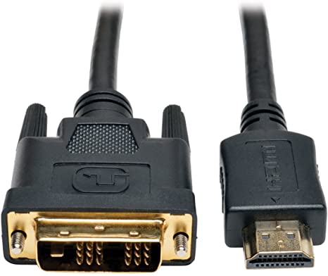 Tripp Lite HDMI to DVI Cable, Digital Monitor Adapter Cable (HDMI to DVI-D M/M) 6-ft.(P566-006)