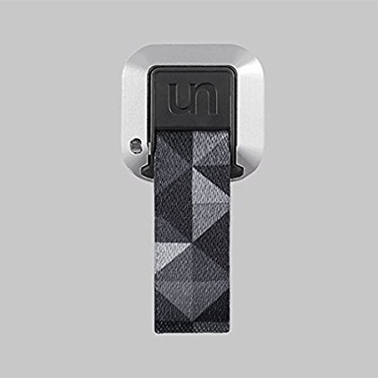 Ungrip Specials Collection. The Most Comfortable and Secure Way to Hold Your Phone! Compatible with iPhones and Android Phones. (Aluminium Prism)