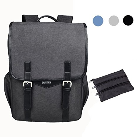 SHAOLONG Nylon Waterproof Business Backpack 15.6 Inch Laptop Backpack Computer Bag fits up to 15.6 Inch Laptop Computer Backpack