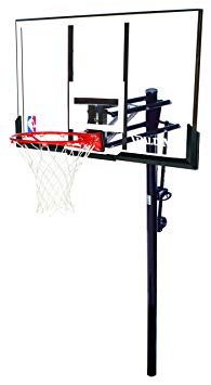 Spalding 54" Acrylic, 3.5" In-Ground Basketball System