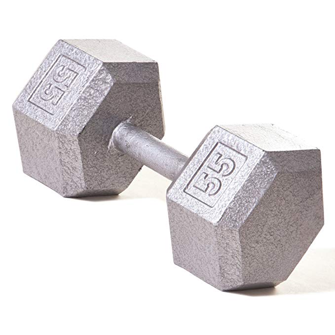 Champion Barbell Solid Hex Dumbbells