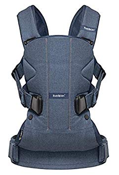 BABYBJORN Baby Carrier One - Classic Denim Blue, Cotton