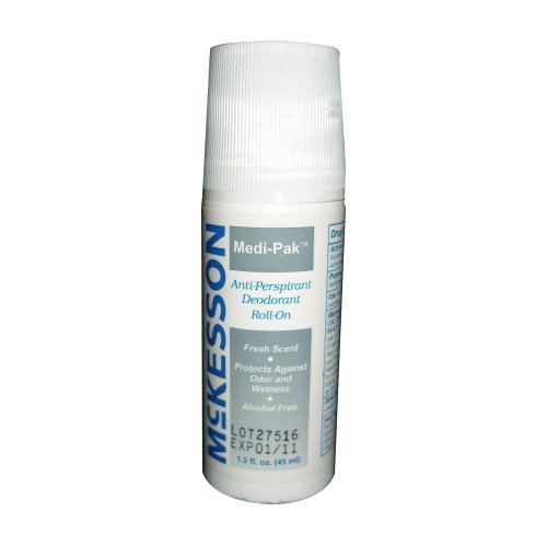 Medi-Pak Roll-On Deodorant 1.5 Ounce Fresh Scent - Case of 96