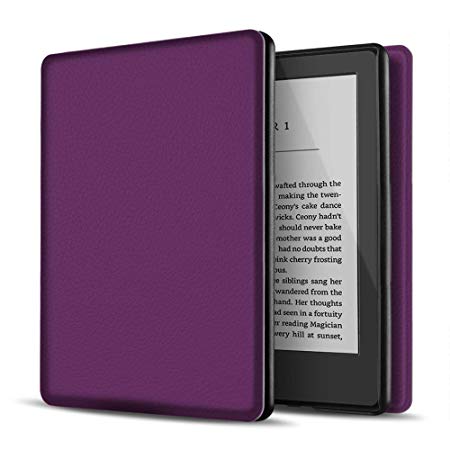 TNP Case for Kindle 10th Generation - Slim & Light Smart Cover Case with Auto Sleep & Wake for Amazon Kindle E-Reader 6" Display, 10th Generation 2019 Release (Purple)