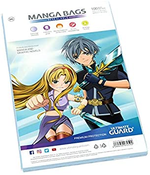 Ultimate Guard UGD020011 Resealable Manga Bags
