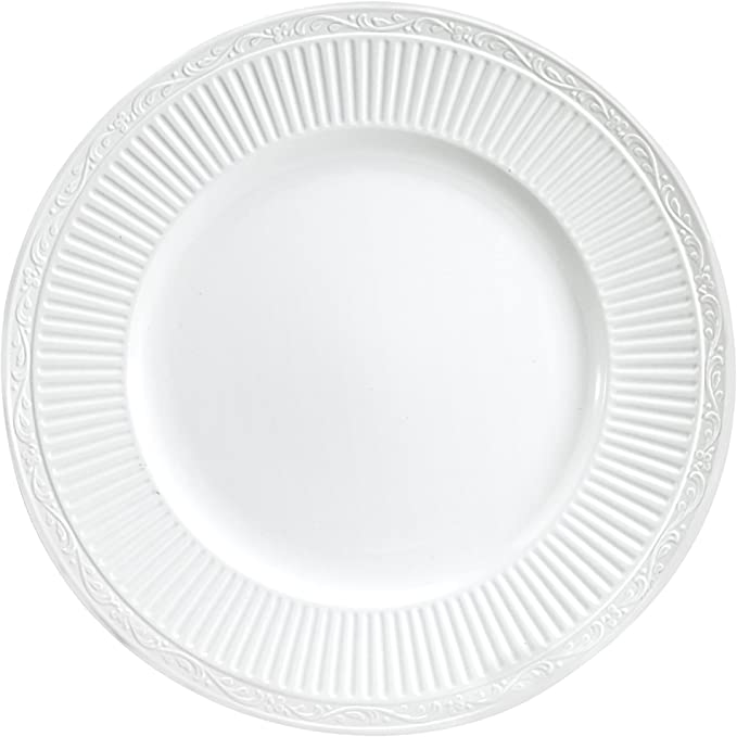 Mikasa Italian Countryside Dinner Plate, 11-Inch, White - DD900-201