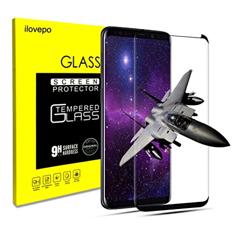 Screen Protector For Samsung Galaxy S9 Plus, [9H Hardness][No Bubble][Case-Friendly][Anti-Scratch] Tempered Glass Screen Protector for Samsung Galaxy S9 Plus (For Galaxy S9 Plus)