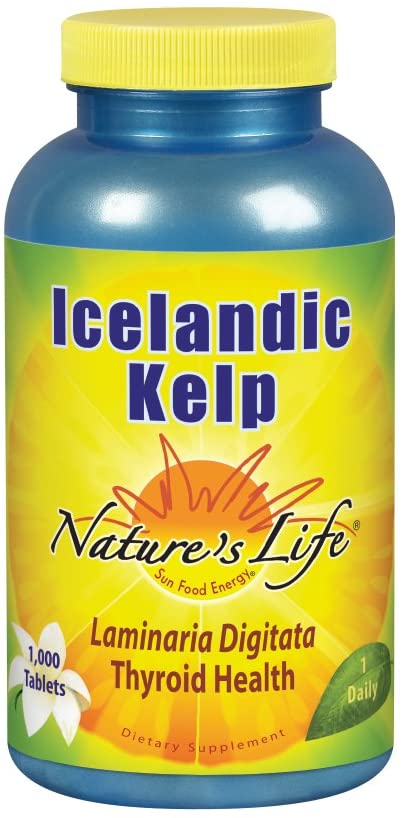 Nature's Life Icelandic Kelp, 1000 Tablets