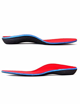 COLO Instant-Relief Shoe Insole for Flat Feet Orthotic Insole Arch Support Shoe Inserts for Foot Pain, Heel Pain, Plantar Fasciitis and Over-pronation Relief for Men