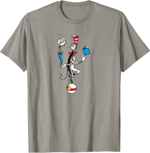 Dr. Seuss The Cat in the Hat Balancing Act T-shirt