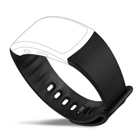 Samsung Gear Fit2 Band, UMTELE Soft Silicone Replacement Bands for Gear Fit 2 SM-R360 Fitness Watch Small Large, Availabe in 10 Colors