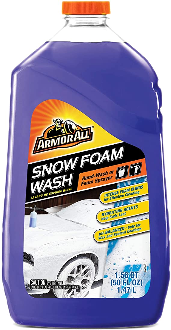 Armor All 19141 Car Wash Snow Foam Formula For Cars & Truck & Motorcycle