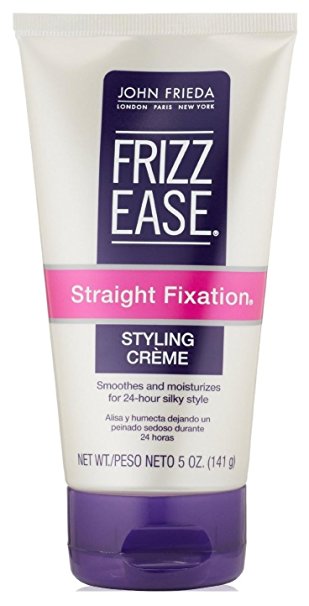 John Frieda Frizz-Ease Straight Fixation Styling Creme - 5 oz - 2 pk