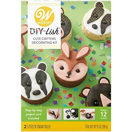 Wilton DIY-Lish Cute Critters Dessert Decorating Kit