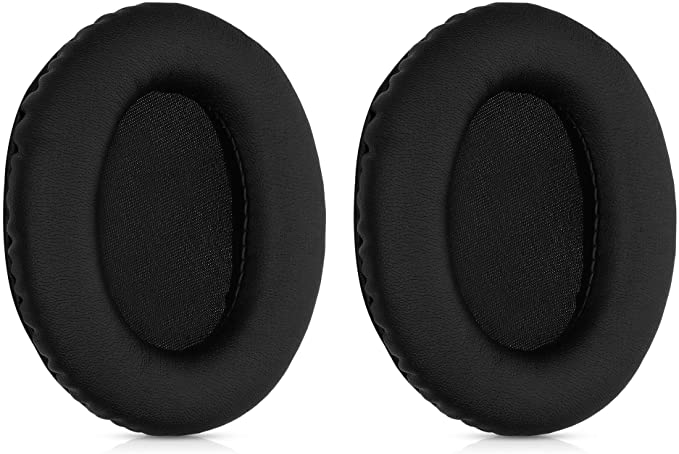 kwmobile 2X Almohadilla Compatible con Kingston HyperX Cloud II - Almohadillas de Repuesto para Cascos y Auriculares en Cuero sintético