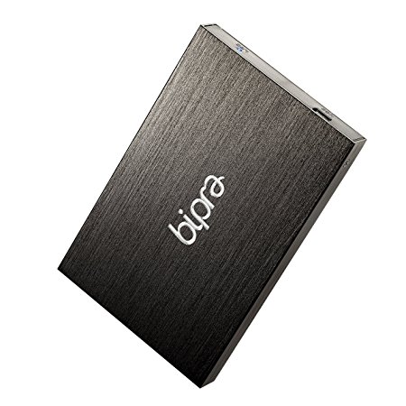 Bipra 320GB 2.5 inch USB 2.0 FAT32 Portable External Hard Drive - Black
