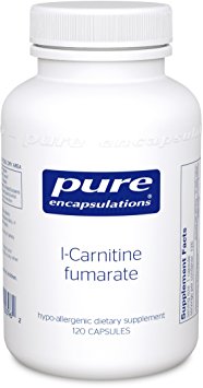 Pure Encapsulations - l-Carnitine Fumarate - Hypoallergenic Supplement Support for Enhanced Muscle and Fat Metabolism* - 120 Capsules