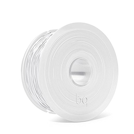 BQ F000152 1.75 mm PLA Plastic Coil - Pure White