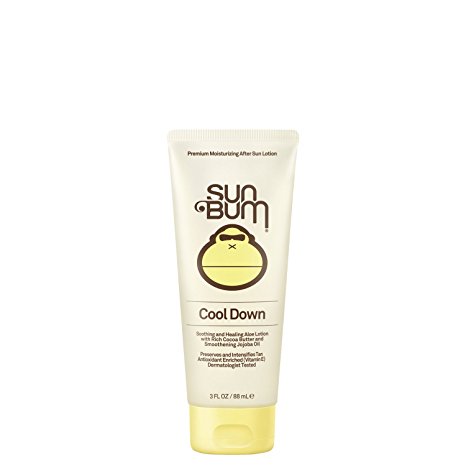 Sun Bum Cool Down Hydrating After Sun , 3oz Tube, Hypoallergenic