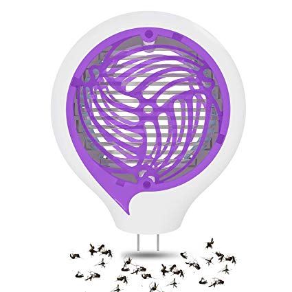 Athemo 2019 Upgraded Bug Zapper with UV Light, Indoor Outdoor Electronic Insect Killer, Mosquito Trap, Fly Pests Catcher Lamp