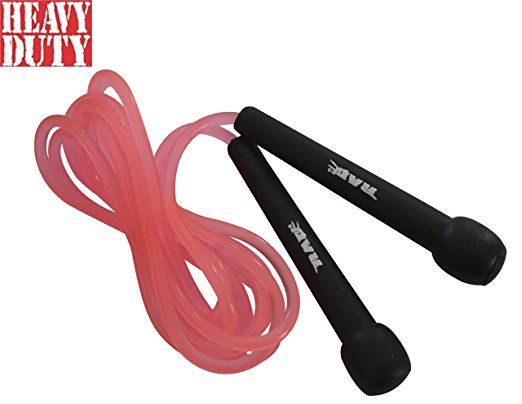 RAD SPEED SKIPPING JUMP ROPE 3MTR - BOXING CARDIO MMA SPORT FOR UNISEX PINK/BLACK
